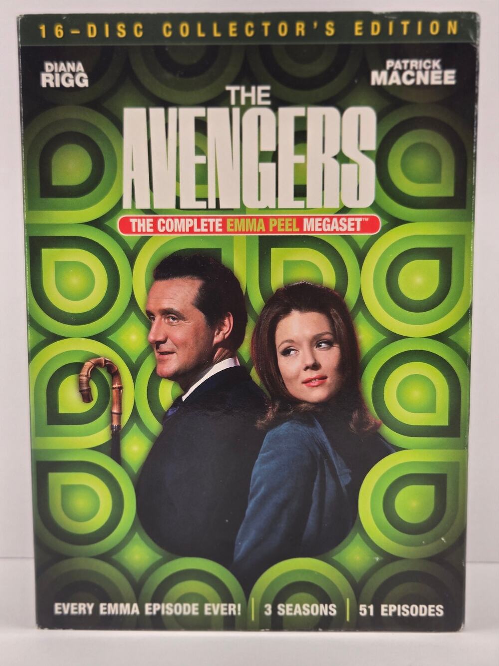 The Avengers Complete Emma Peel Mega Set DVD 16 Disc Box Set